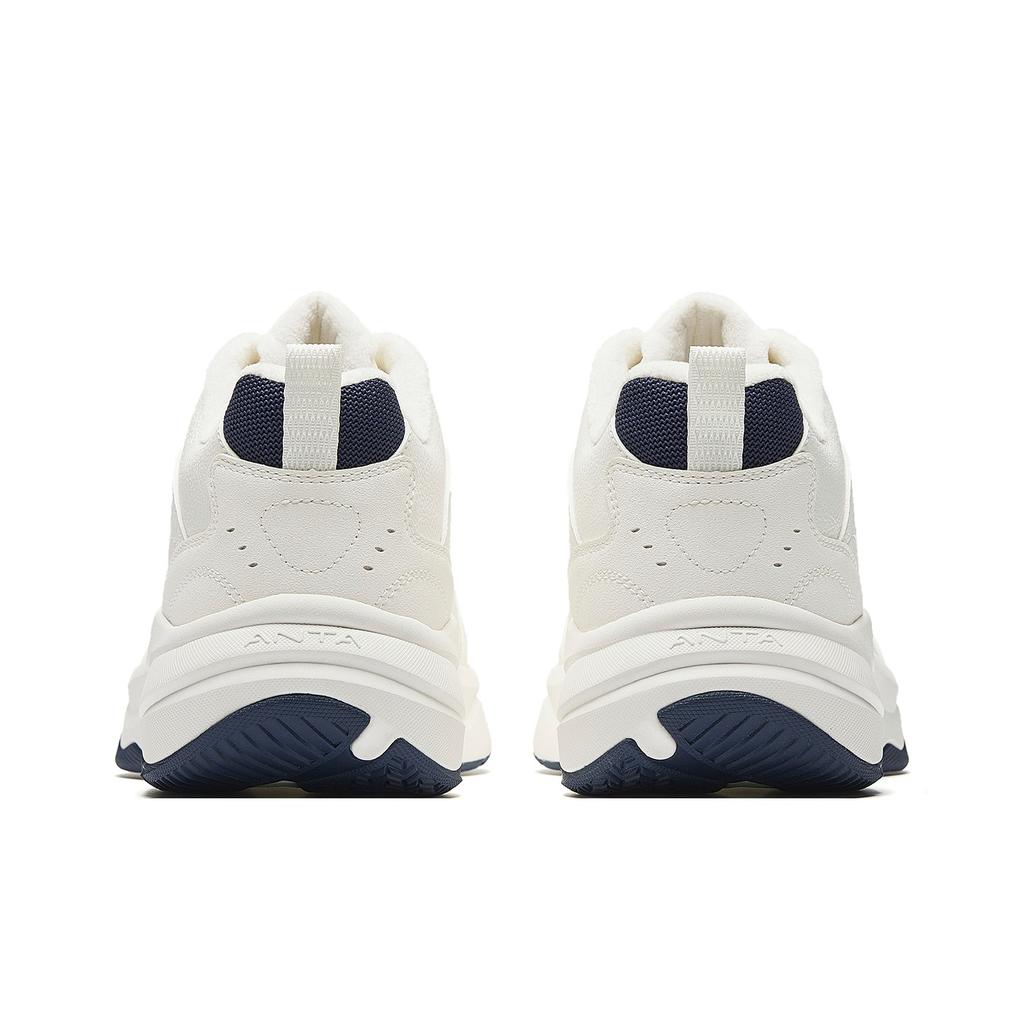 Anta Ace 2.0 Dad Shoes Cotton Shoes 2025 Winter Ivory Lifestyle Casual Shoes Men Sneaker 912548902-1