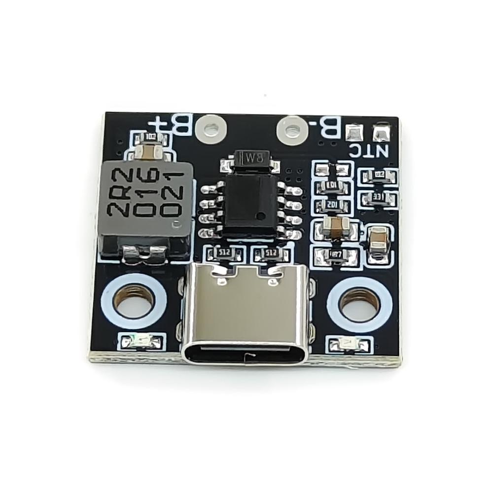 1S 5V Charge Discharge Integrated Module 18650 Lithium Battery Charging Boost Power Board Stepup Charge Protection Module Type C