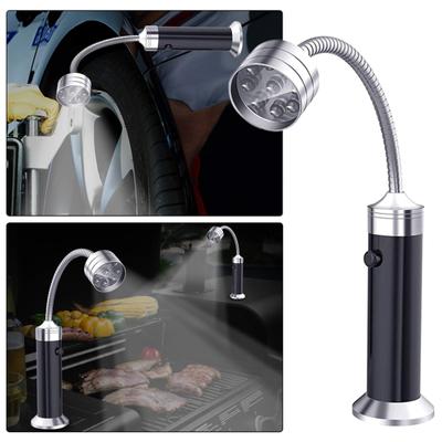 Super Bright LED Light Magnetic Base Flexible Gooseyneck Barbecue Grilling Lamp