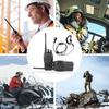 2PCS BF-888S Wireless Walkie Talkie Dual Band Portable Long Range UHF 400-470MHz EU/US Ham Two Way Radio Earphones for Hunting