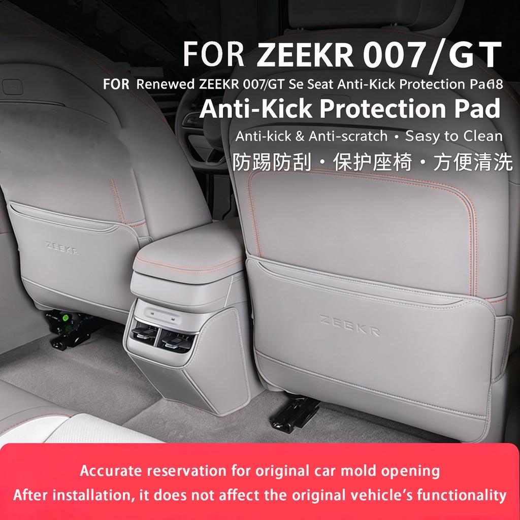 PER NUOVA ZEEKR 7GT ZEEKR 007 Protezione Anti Calcio, Protezione Anti Graffio Sedile Posteriore, Protezione Anti Sporco Schienale Accessori