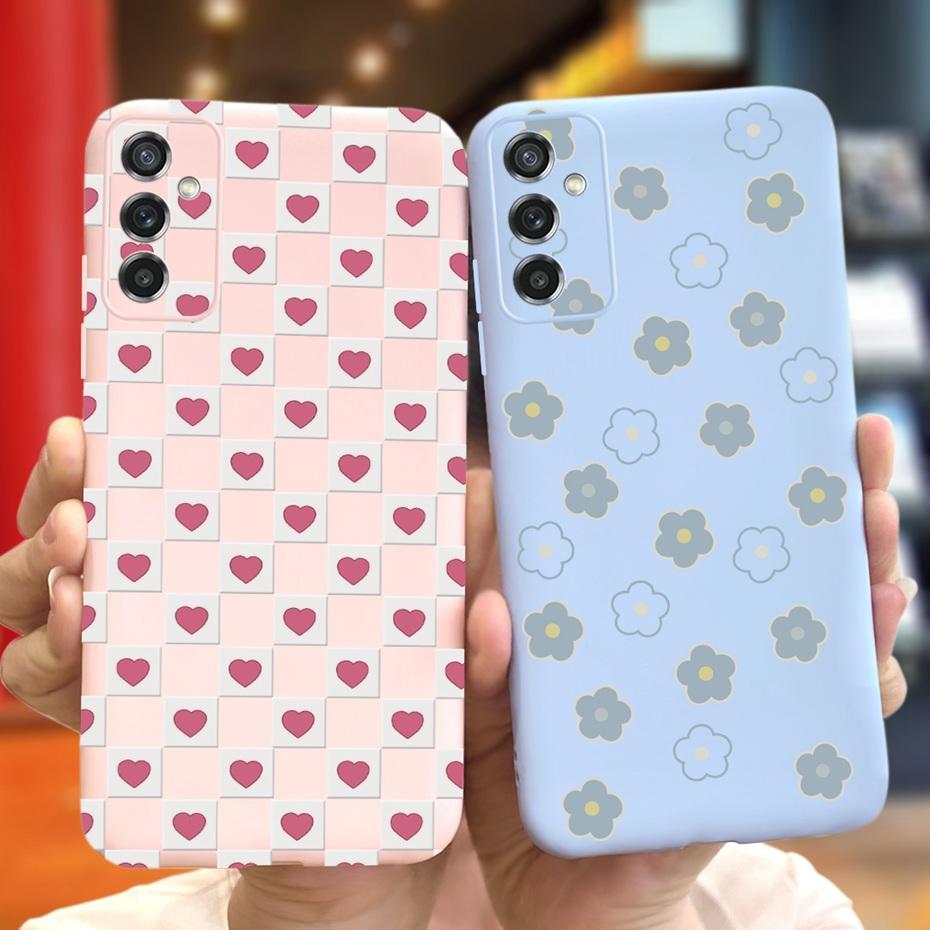 For Samsung Galaxy M52 5G Case Silicone Cute Cartoon Phone Cases For Samsung M52 M 52 SM-M526B Soft TPU Back Cover Fundas