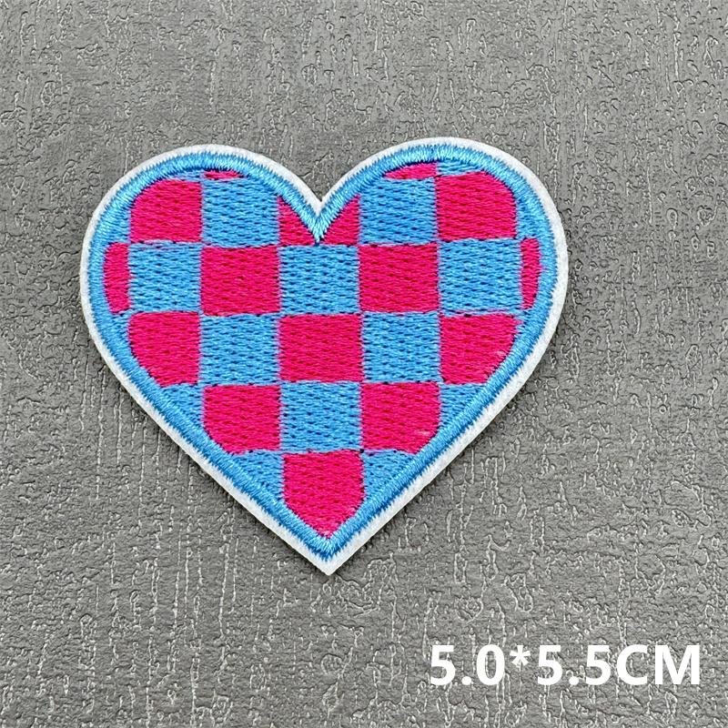 Cute Cartoon Small Embroidery Patches For Clothing Candycherry Patch Iron On Patches On Clothes Fusible Patch Stickers Badges