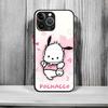 Cute Cartoon P-pochacco For iPhone 16 15 14 11 12 13 Mini Pro Max X XR XS Phone Case shockproof frosted