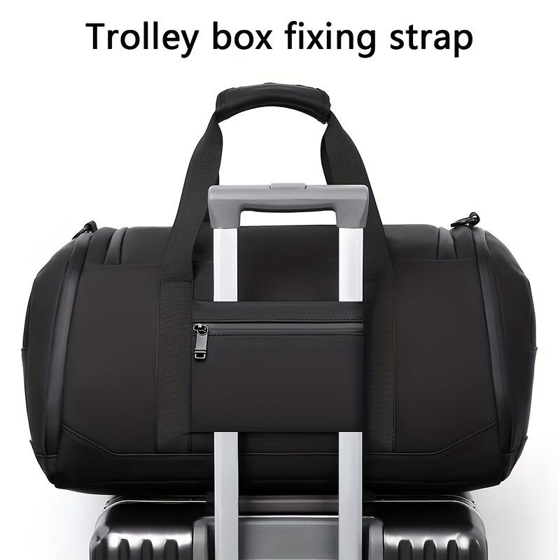 Large Capacity Travel Duffel Bag, Spacious Unisex Overnight Sports Gym Bag with Multiple Compartments, Perfect for Fitness, Outdoor Adventures