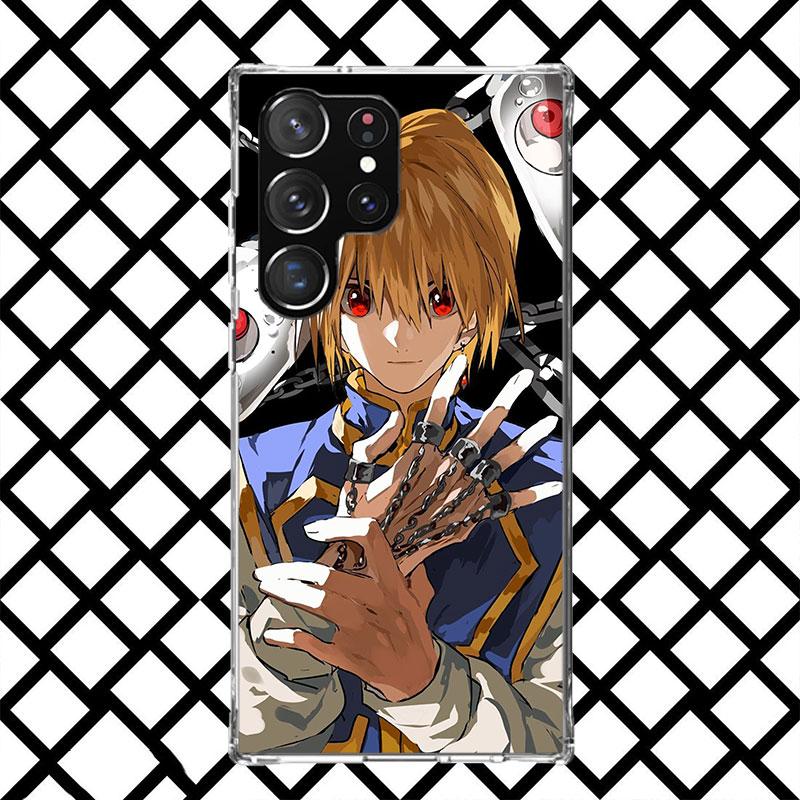 Huner X-Hunters Kurapika Phone Case for Samsung Galaxy S26 S25 Edge S24 S23 Ultra S22 Plus S21 FE S20 + Soft Cover Print Fundas