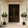 Artificial False Shamrock Plant In Pot No Maintenance Required For Holiday Decoration