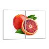 Glas-Kochfeld-Schutzplatte 2x40x52 Grapefruit