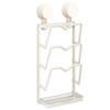 Hanging Kitchen Basket Wall Mounted Sturdy Plastic Wire Organizers for Living Room Closet 3 Grids Space Saving Designs