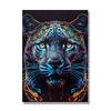 Animale În Junglă Leu Leopard Maimuță Poster Colorat Și Print Mural Living Pânză Picturi Decorative Moderne Clasice