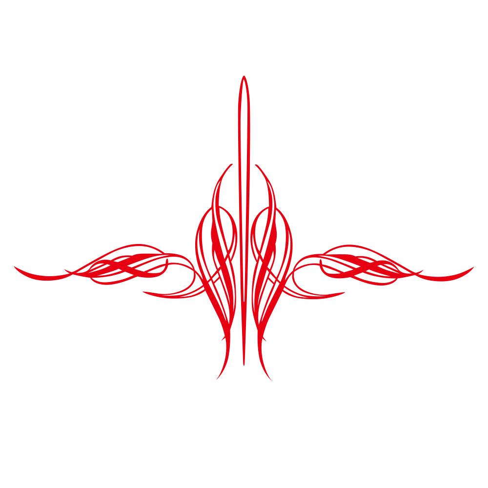 For Pinstripe Decal Vinyl Stickers Motorcycle Car Truck Tank Fender Intricate