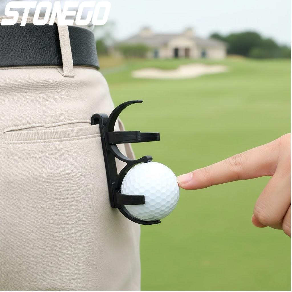 Golf Clip Golf Tee Holder Training Tool Accessories for Golf Enthusiasts Improve Swing Accuracy