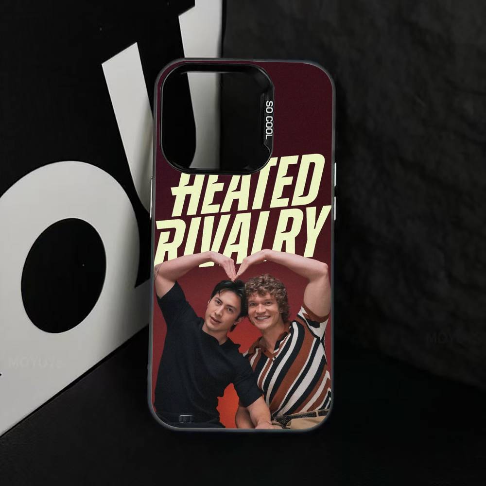 H-Heated R-Rivalry R-Russia C-Canada Phone Case For iPhone 17,16,15,14,13,12,11 Plus,Pro Max,XS,Colorful Silver Black Cover
