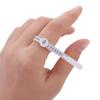 Size With Magnifier Ring Sizing Tool Finger Gauge Finger Size Coil Measurement Belt Ring Sizer