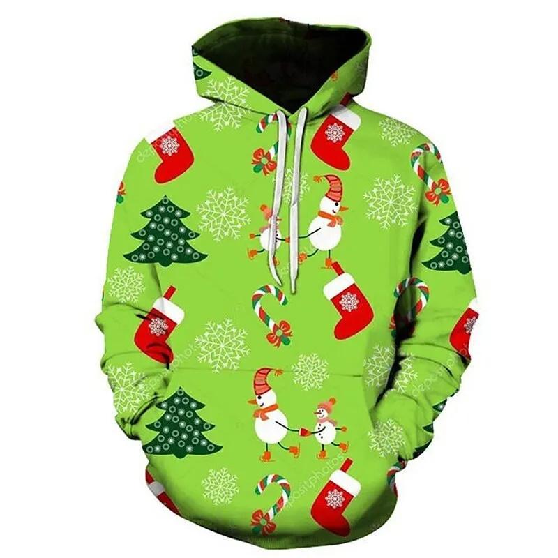 

Смешные графические толстовки с Санта-Клаусом, веселые рождественские подарки, толстовки с капюшоном с 3D-принтом для мужчин, одежда, детский спортивный костюм с капюшоном на Рождество и 2010 год 6XL