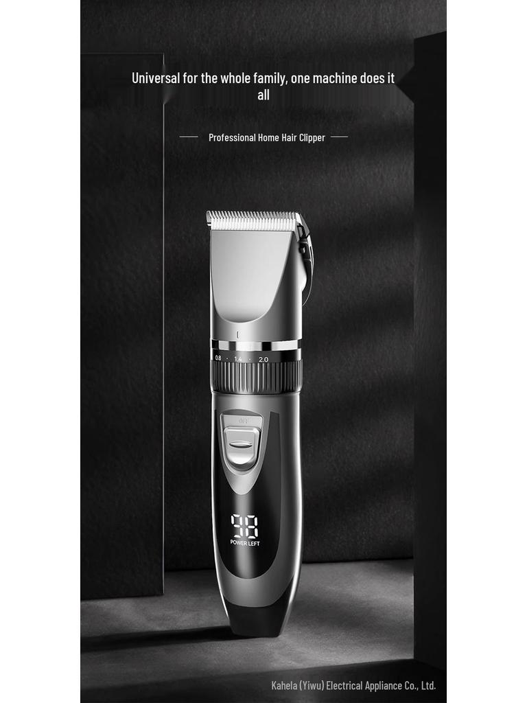 Rechargeable Electric Hair Clipper & Trimmer Combo for Self-Haircuts