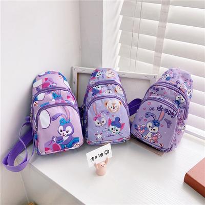 2025 New Children's Change Bag Cartoon Star Dailu Nylon Backpack Breast Bag Boys and Girls Messenger Bag