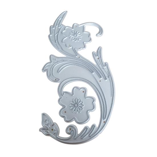 

Цветок лист металла резки штамп Скрапбукинг тиснение бумаги ремесло трафарет плесень серебряный