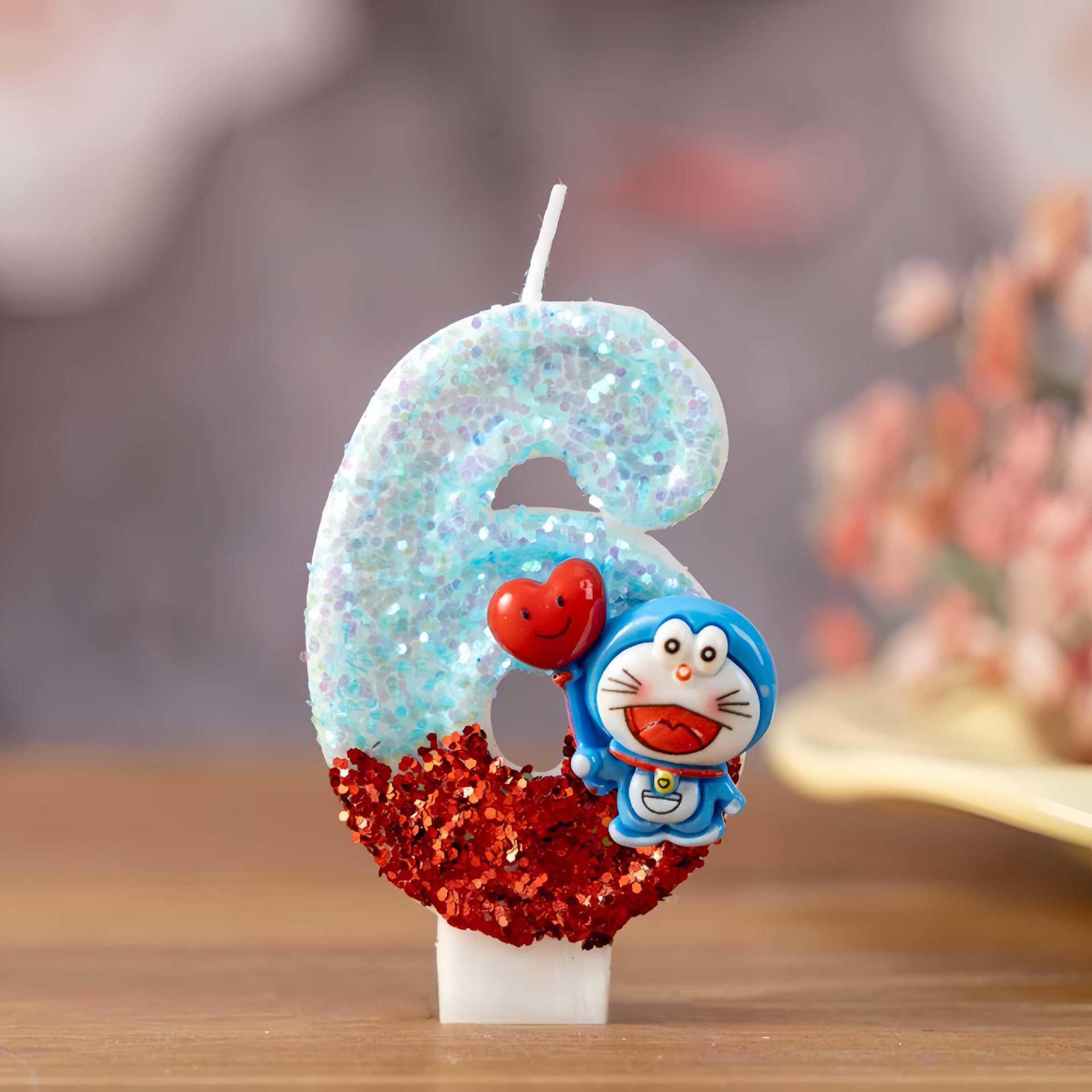 Creative Cartoon Birthday Number Candles for Children s First Birthday Decoration