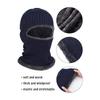 1pc Winter Warm Fleece Beanie Hats for Men,Outdoor Ear Protection Face Mask,Thick Bicycle Knitted Cap Scarf Windproof Visors Cap