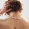 August Harmony Candle Opal Beads Halskette