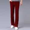 Men's Plus Size Corduroy Trousers Men's Flared Casual Pants