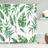 Modern Forest Shower Curtain Green Plant Tree Landscape Shower Curtain Bathroom Waterproof Bathroom Decor Cortina De La Ducha