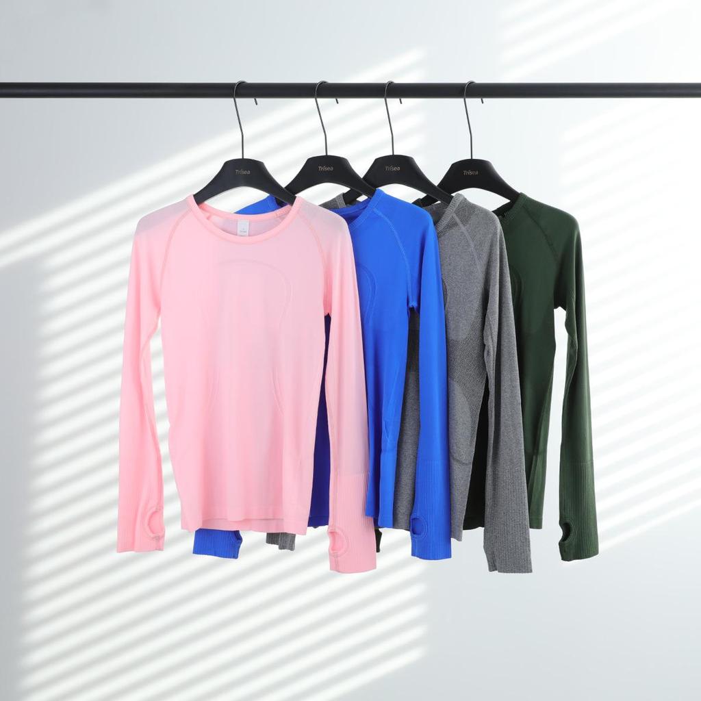 Women's Quick-Dry Long Sleeve Sports Top - Tight-Fit, Sweat-Wicking Yoga & Running Shirt