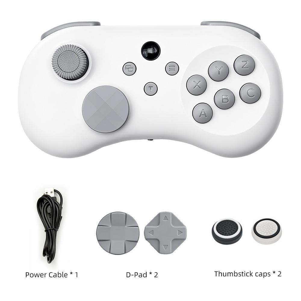 

Wireless Game Controller For PS4 with Hall Effect Joystick/Macro Buttons/Vibration Feedback, Fighting Gamepad for PC/Switch/PS3