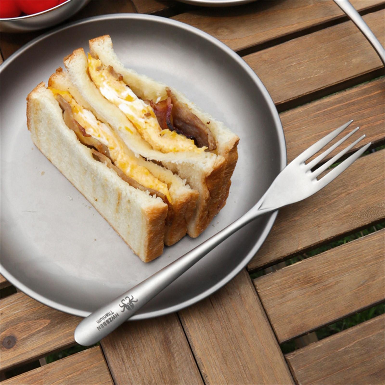 

Лучшие пищевые столовые приборы из нержавеющей стали, столовые приборы, вилки, настольные вилки One Size