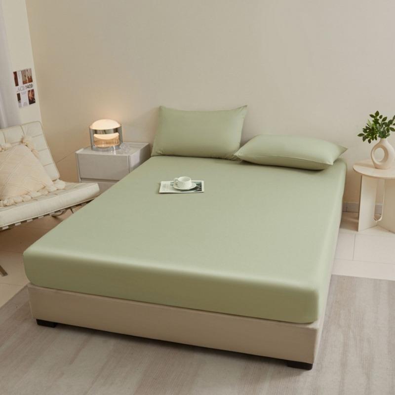 

New A pure cotton mattress single-piece dust cover cotton mattress cover Simmons mattress all-inclusive protective cover A pair of pillowcases оливковий колір