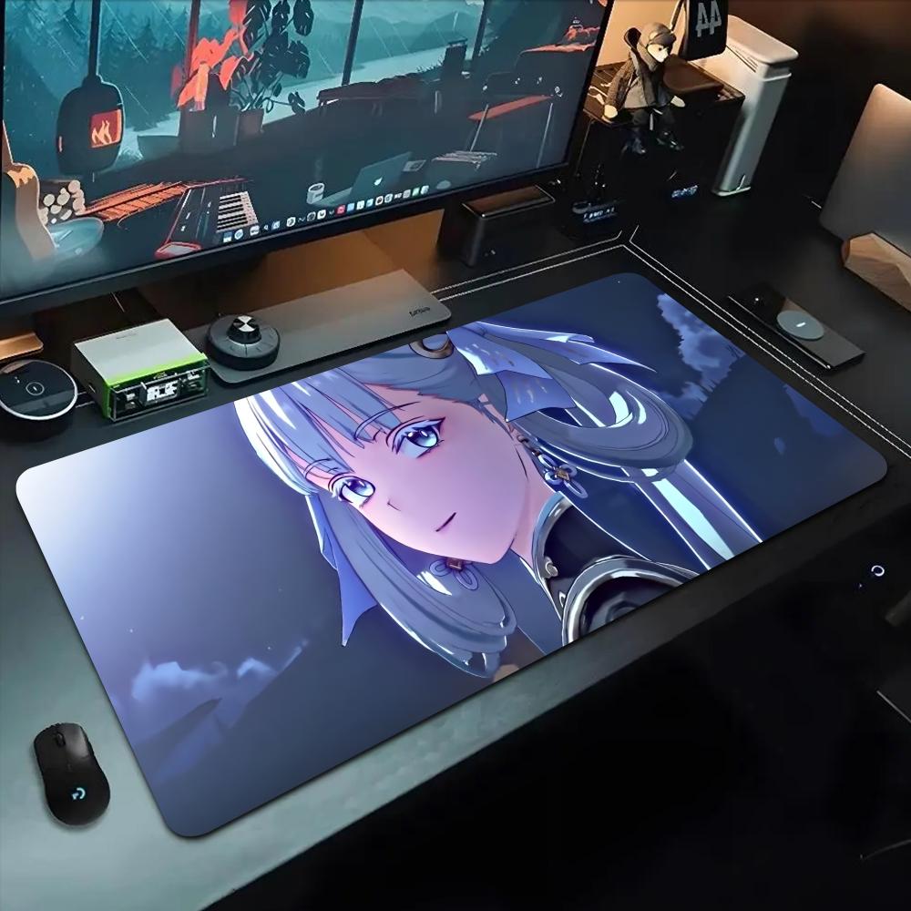 Jinhsi Wuwa Mouse Pad 500X1000 Mm Large Gaming Mousepad Gamer XL Rubber Otaku Keyboard Pad Laptop Desk Mat
