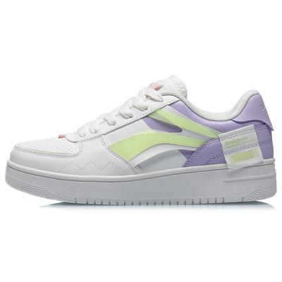 Breathable Non-Slip Lightweight Low-Top Skate Shoes Women Sneakers Moonlight-Purple AGCQ378-4