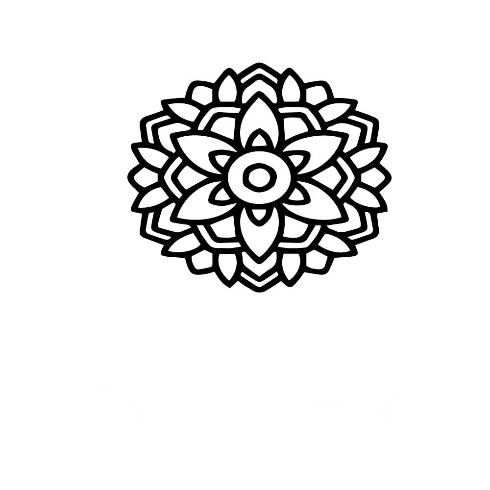 

Car Stickers Colorful Mandala Vinyl Decals Car Motorcycle Rear Window Decorative Decals Fashion Waterproof Cover Scratches ,25cm 20cm