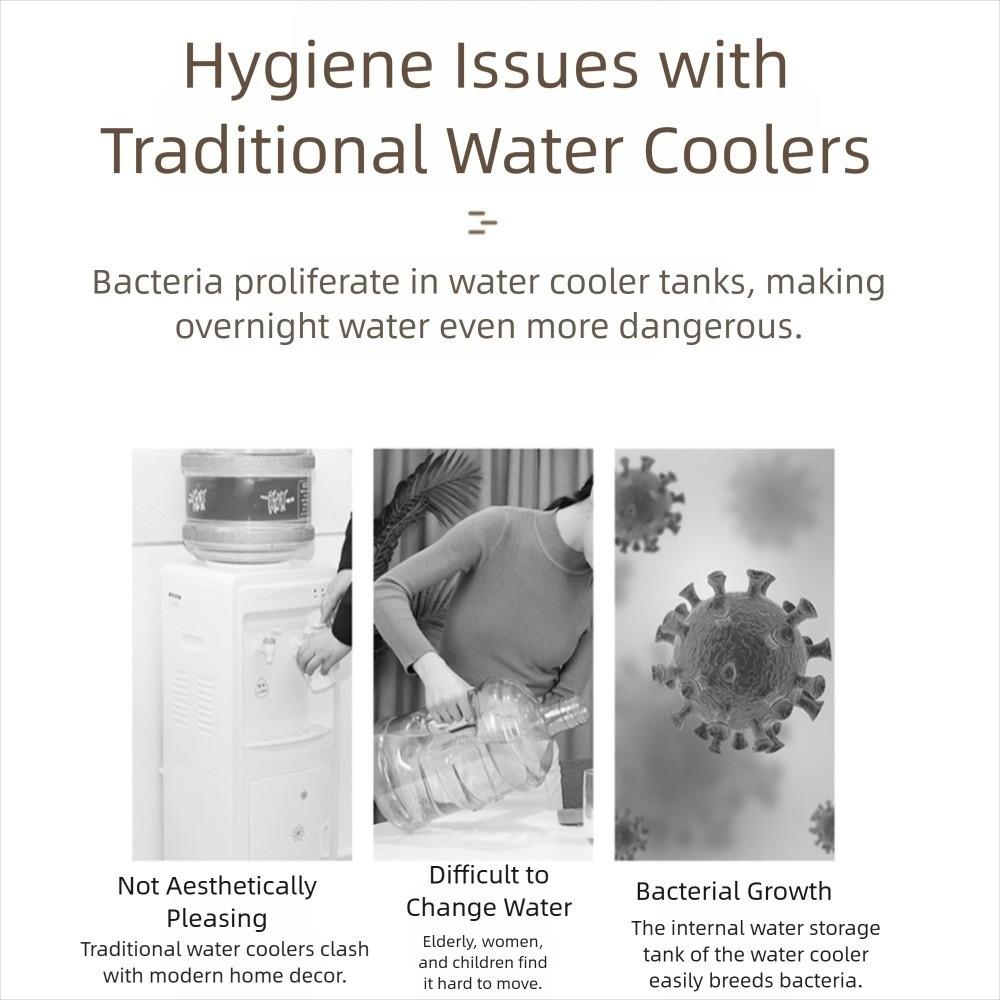 USB-Aufladung Tragbarer Wasserspender Geräuscharm Desktop Wiederaufladbare Wasserpumpe Mietshaus