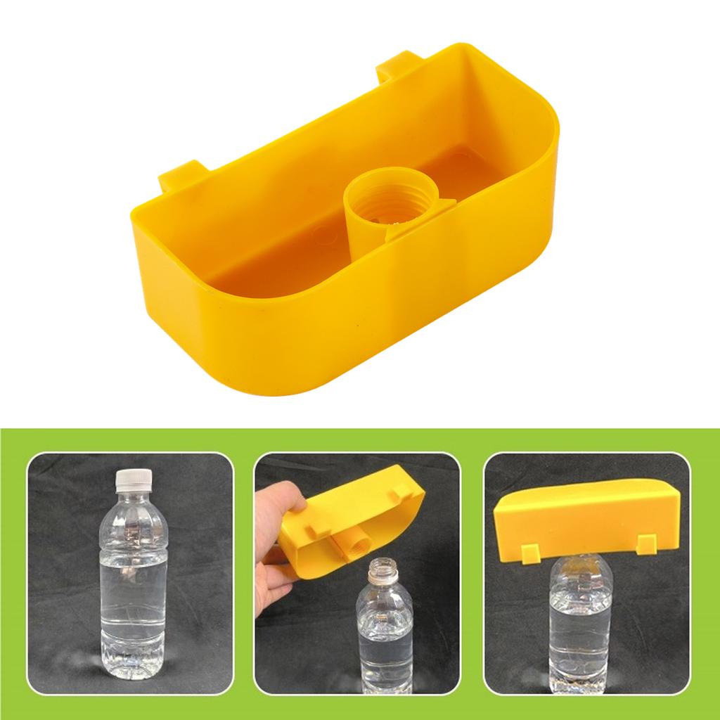 1/2Pcs Pet Birds Hanging Double Cups Drinker Anti-spill and No Crowding Chick Quail Pigeon Parrot Birds Water Drinking Container