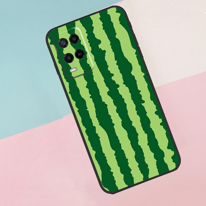 Cute Summer Fruit Watermelon For Oppo A18 A38 A78 A98 A96 A58 A17 A77 A80 A40 A60 A16 A76 A74 A94 A54 A15 A57S Phone Case