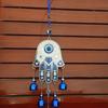 Hamsa Hand Blue Evil Eyes Pendant Wall Decoration Hamsa Hanging Pendant  Home Decor