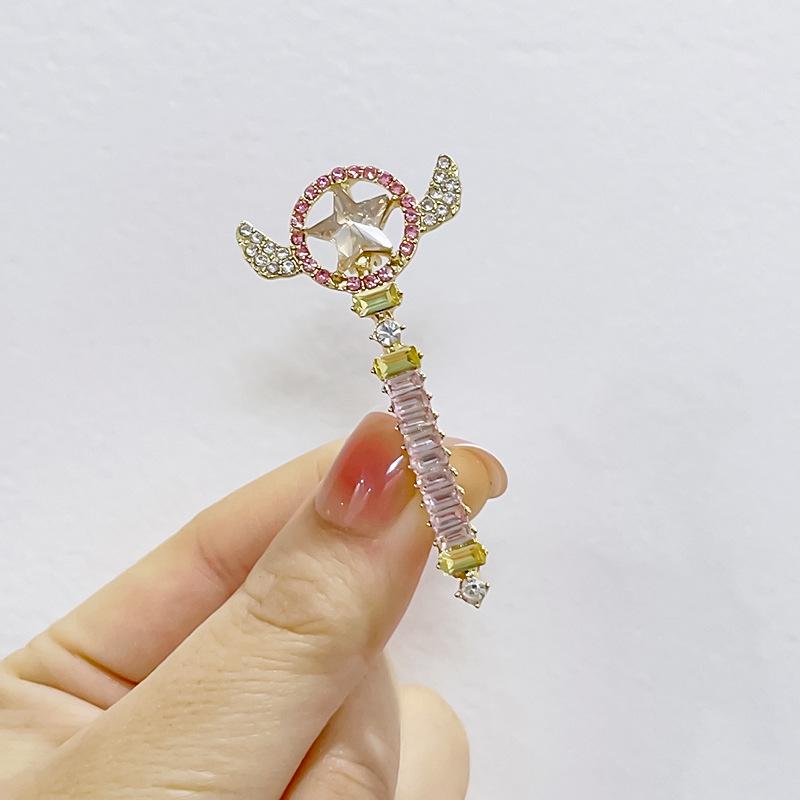 High-End Pearl & Rhinestone Butterfly Brooch for Women's Fashion Suits and Scarves