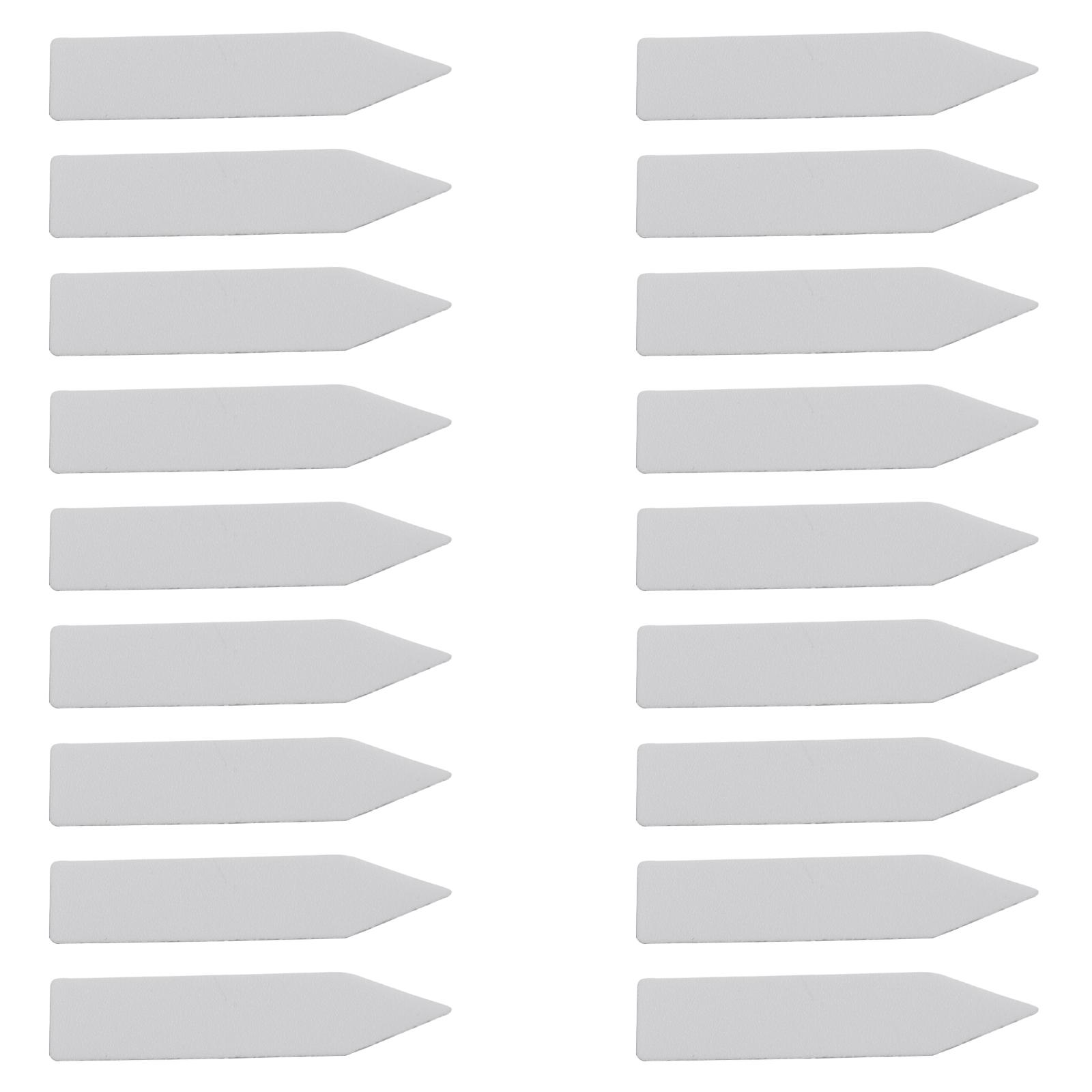 

100pcs Plant Label White Waterproof, Plastic Nursery Garden Labels Gardening Plant Tag Garden Decoration Ornaments Wholesale