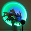 USB Sunset Projection Light, Remote Control 16 Colors, 180 ° Rotation, Suitable for Bedroom Photography Atmosphere Decoration