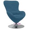 Egg Chair Velvet Blue