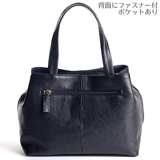 Black Formal Bag, Genuine Leather, Made In Japan, Large, Black Handbag, Perfect for Funerals, Entrance Exams, Graduations, Kindergarten Entrance