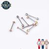 Kit di Collegamento Vite per Ansa Orologio Vite Tubo Barra per Cinturino in Pelle Acciaio Inossidabile Barra Vite Piatta 14 16 18 20mm