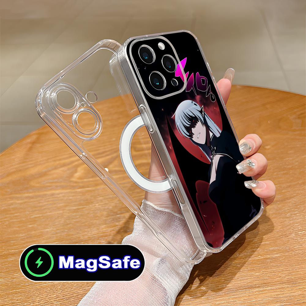Alice Von Ataraxia Mobile Phone Case for iPhone 17 16 15 14 13 12 11 Air Pro Max Plus Mini Magsafe Clear Colorful Cover Pretty