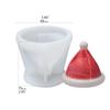 Luoye Christmas Tree 3D Candle Soap Mould DIY Candle Epoxy Mold Handmade Candles Aroma Wax Soap Molds for Decoration