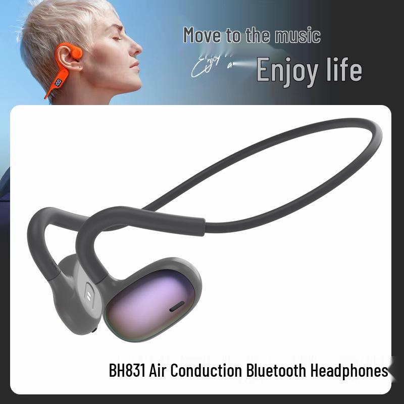 

Bluetooth-спортивная гарнитура с воздушной проводимостью: Водонепроницаемый, Потостойкий, Дизайн с ушным крючком, Долгое время работы от аккумулятора