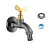 Resistant Locking Exteriors Spigot with Solid Bronze Construction Freeze Protects Tap for Outdoor Water Control