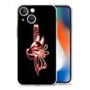 Luksusowe przezroczyste etui na telefon iPhone 15 14 13 12 11 Pro Max XS X XR 7 8 Plus Przezroczysta, odporna na wstrząsy obudowa Samurai Oni Mask neon