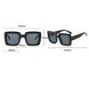 Punk  Square Sunglasses Women Men Trends Multicolor Sun Glasses Female Steampunk Shades Uv400 Fashion Eyewear